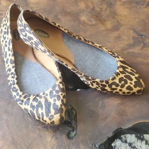 Dr Scholl's Leopard Flats